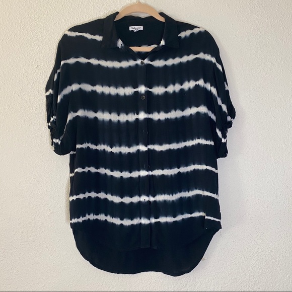 Splendid Revolve La Marea Tie Dye button Top sz S - Picture 3 of 8